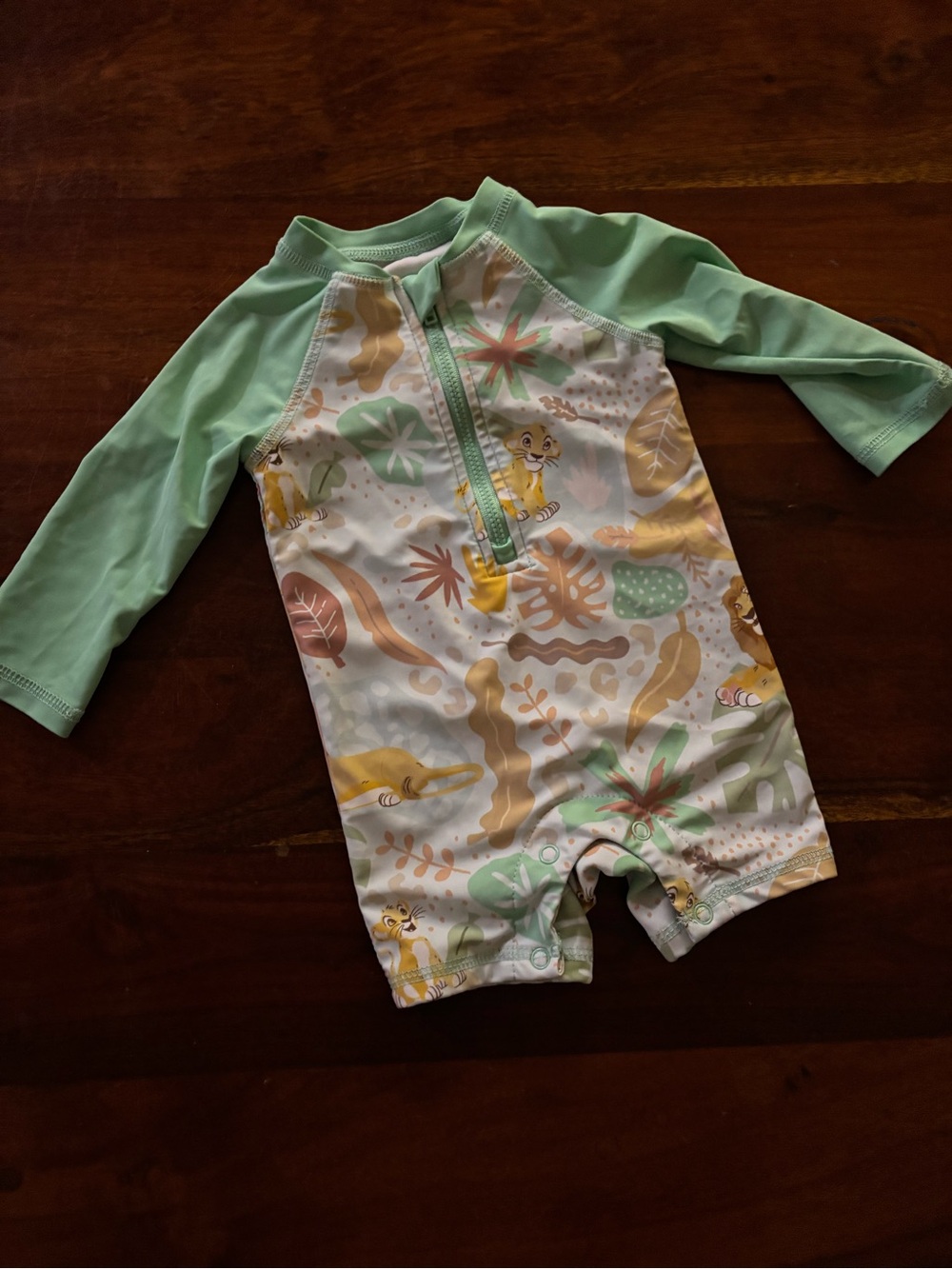 Disney Long-Sleeve Kids Rashguard Romper
